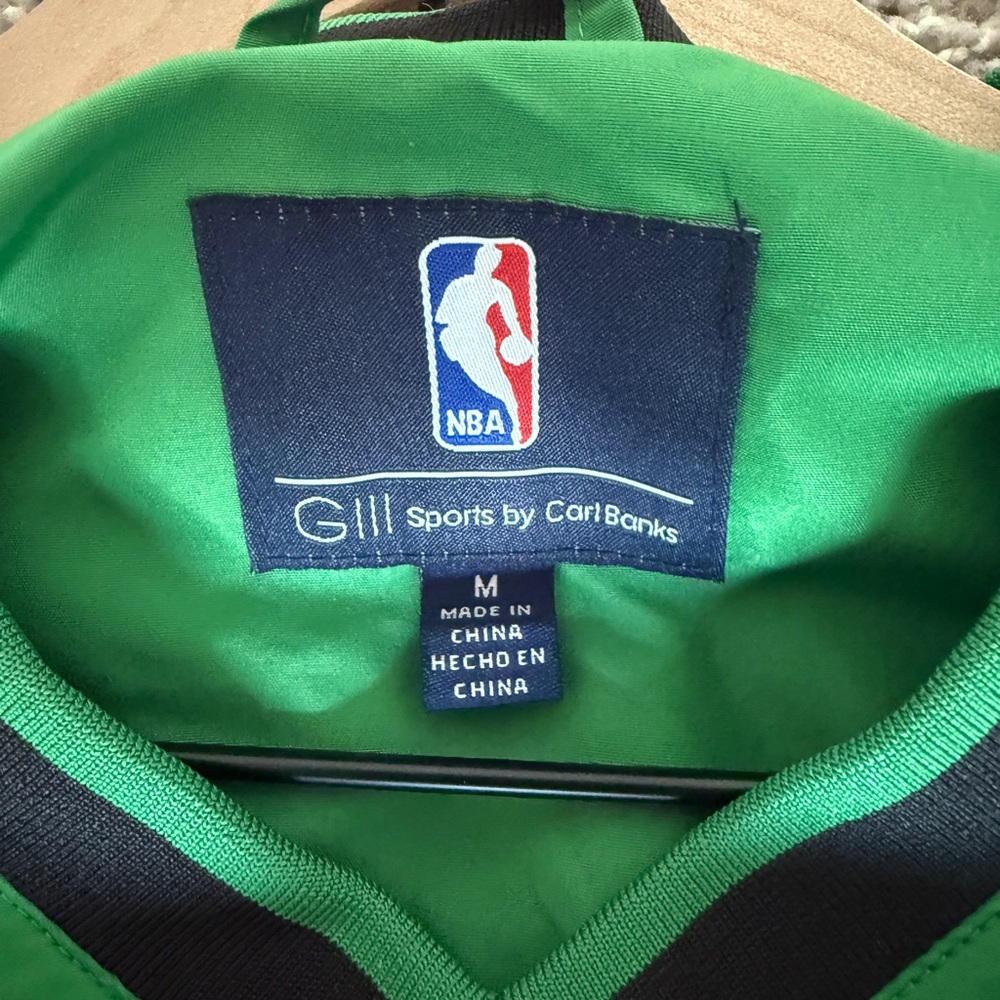 Celtics Boston Green Pullover Jacket - image 4
